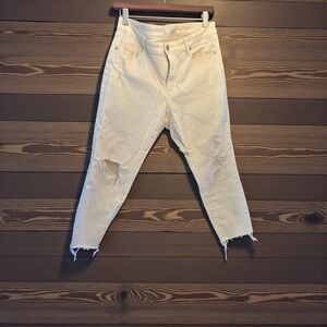 Women's White Jeans